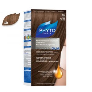 کیت رنگ مو فیتو مدل PHYTO COLOR شماره 6D حجم 40 میلی لیتر