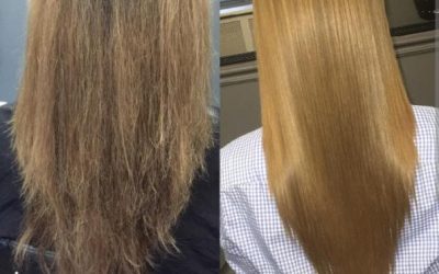 ترمیم موهای سوخته و وز بعد از دکلره؛ راهنمای جامع بازسازی مو