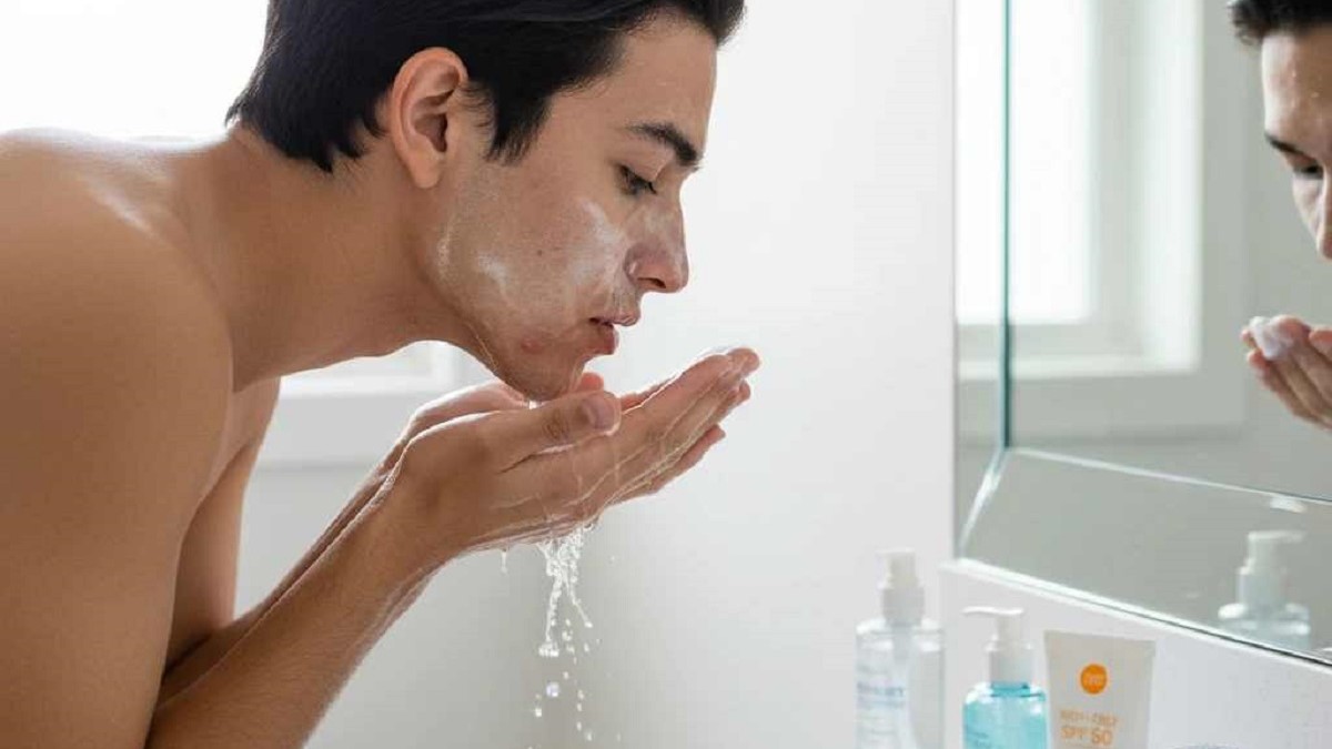 روتین شبانه برای پوست چرب