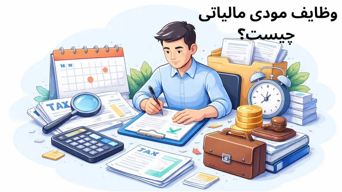 وظایف مودی مالیاتی وظایف مودی مالیاتی